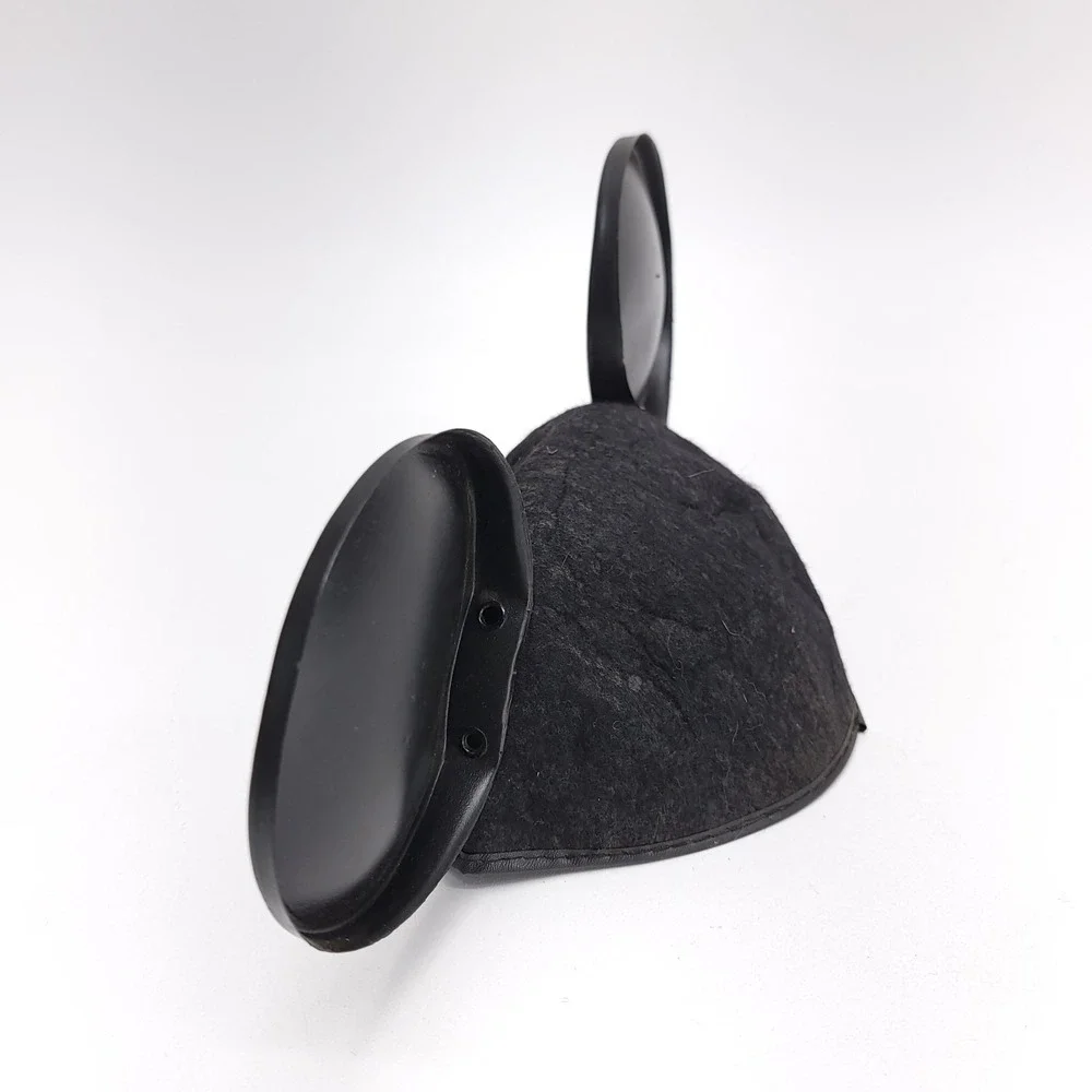 Mickey Mouse Club Plastic Ears Felt Hat Walt Disney Original‎ 1960's